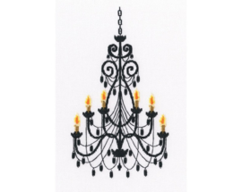 Luxurious Chandelier Aida Borduurpakket RTO