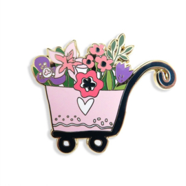 Summer flowers - needle minder - Leti Stitch