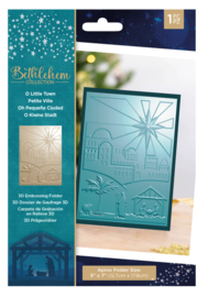 O Little town | Bethlehem Collection 3D Embossing | Emboss folder | Crafter's Companion
