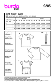 9205 Burda Naaipatroon | Broek in variatie