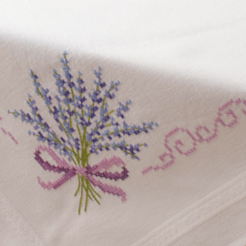 Lavendel voorbedrukt Tafelkleed Vervaco
