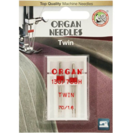 70/1.6 Tweeling Naalden Organ Needles