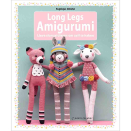 Long Legs Amigurumi | Lieve slungeldieren om zelf te haken | Angelique Millonzi