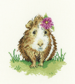 Pollyanna cavia aida Heritage Crafts telpakket