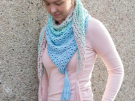 Unicorn Shawl Crochet Durable Colour Cake