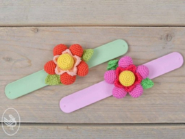 Klaparmband Pretty Flower Durable Garenpakket