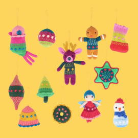 Christmas Tree Ornaments Scheepjes Crochet kit