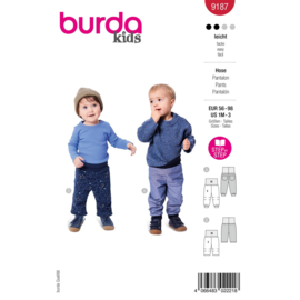 9187 Burda naaipatroon - Broek in variatie