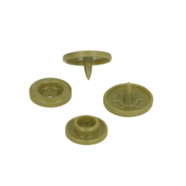 Army Green Matte Color Snaps Press Fasteners