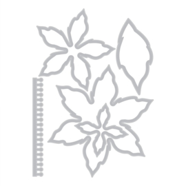 Elegant Poinsettia | Thinlits snijmal | Sizzix