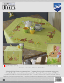 Paaskonijnen | bedrukte tafelloper | Vervaco