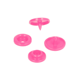 Pink Glossy Color Snaps Press Fasteners