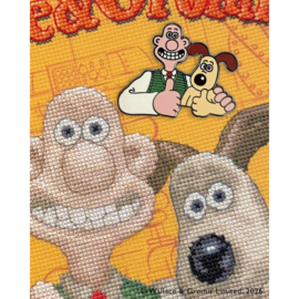 Let's get cracking! - Wallace & Gromit needle minder - Bothy Threads