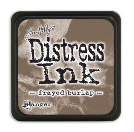 Frayed burlap | Distress Mini ink pad | Ranger Ink