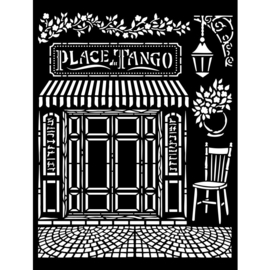 Desire Place Tango | Stencil | Stamperia