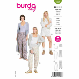 5591 Burda naaipatroon - Broek in variatie