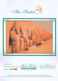Abu Simbel - borduurpatroon - Ederkits