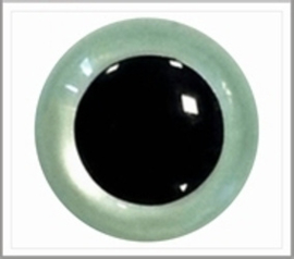 10mm/0.4" Blue Green Pearl Safety Eyes, 1 Pair