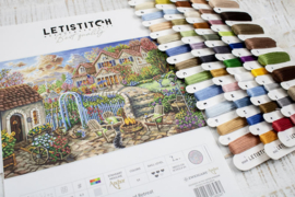 Backyard Retreat | Aida telpakket | Letistitch