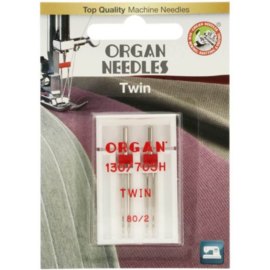 80/2 Tweeling Naalden Organ Needles