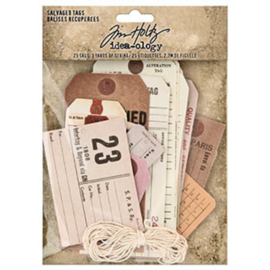 Salvaged Tags | Idea-ology | Tim Holtz