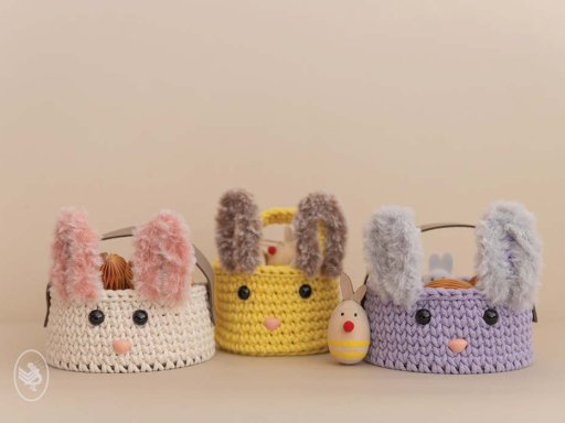 Paasmandjes - gehaakt - Durable Braided Fine & Furry