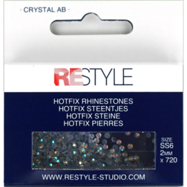 Crystal AB SS6 Hotfix steentjes - Restyle