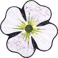 Dogwood Petals Placemat Series by July Niemeyer - Quiltworx