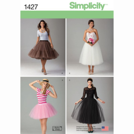 1427 R5 Simplicity Naaipatroon | Petticoat met variatie maat 40-48