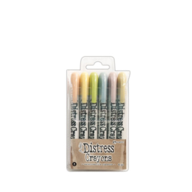 Set nr 8 Distress Crayons | Tim Holtz | Ranger Ink