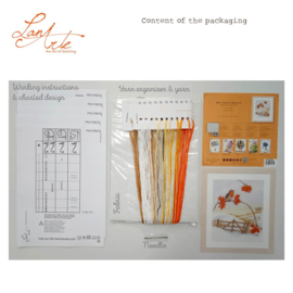 Winterlandschap - evenweave - Marjolein Bastin Lanarte telpakket