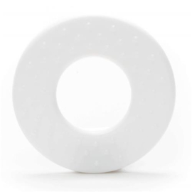 009 wit siliconen bijtring met noppen - Durable