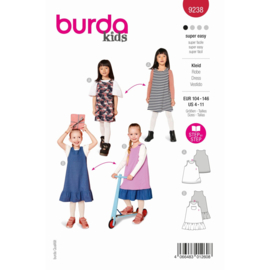 9238 Burda Naaipatroon | Jurk in variatie