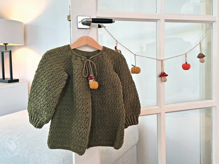 Herfstvestje - gehaakt - Durabe Cosy Fine