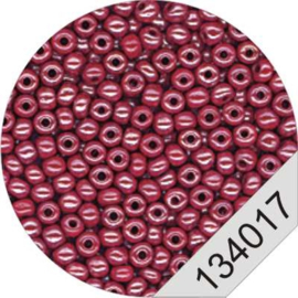 4017 Raspberry Rocailles Beads Le Suh