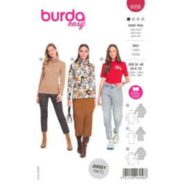 2eK | 6056 Burda Naaipatroon | Top in variaties