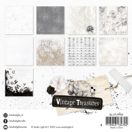 6x6 Inch Paper Pad | Vintage Treasures | Studio Light