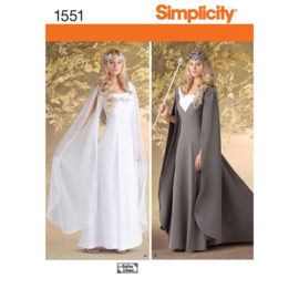1551 U5 Simplicity Naaipatroon | Engelenjurk 42-50