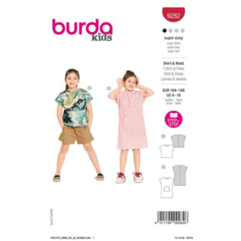 9282 Burda Naaipatroon | Jurk en shirt