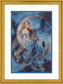 Wind Moon Fairy Aida Dimensions Embroidery Kit
