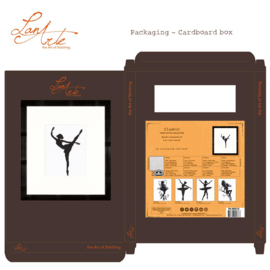 Ballet silhouette II - evenweave - Lanarte telpakket