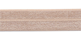 Sand 20mm/0.8" Elastic Bias Binding