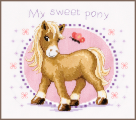 Mijn lieve pony Aida borduurpakket - Vervaco