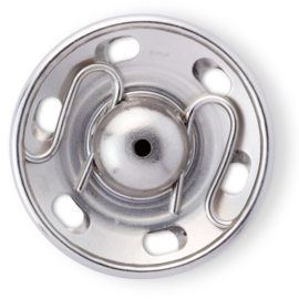 17mm Zilveren Aannaaidrukknopen Prym