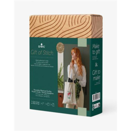 Personalised Mushroom Tote Bag | Borduurpakket gift of Stitch | DMC