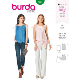 6201 Burda Naaipatroon | Top in variatie