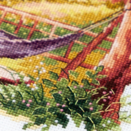 Take time to relax - aida - Magic Needle telpakket