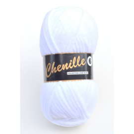 005 Snow White Chenille 6 Lammy Yarns