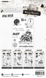 Set Sail Clear Stamps | Vintage Treasures | Studio Light