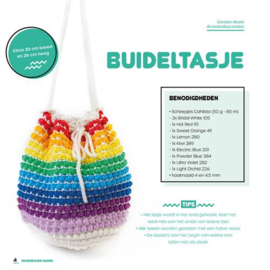 Regenbogen haken - 15 Kleurrijke haakpatronen - Loes Verhoeven